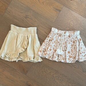 Rylee and Cru skirts, selling as set